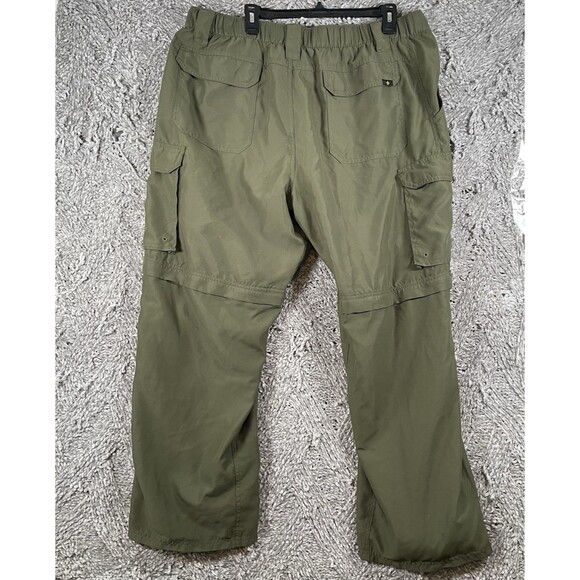 Boy Scouts Of America Convertible Cargo Pants Men’s Large Relaxed Fit Green - Picture 3 of 6